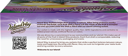 Island Way Sorbet:  BJ's Exclusive Premium 8-Pack