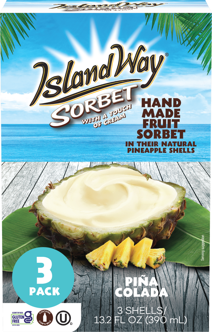 Island Way Sorbet: Handcrafted Frozen Desserts in Real Fruit Shells