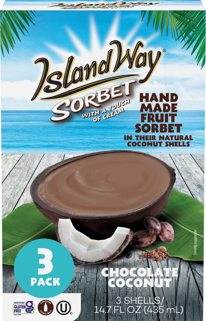 Island Way Sorbet: Handcrafted Frozen Desserts in Real Fruit Shells