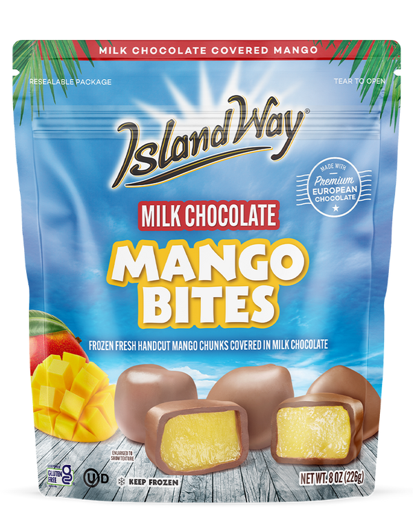 Mango Milk Chocolate Covered Bites