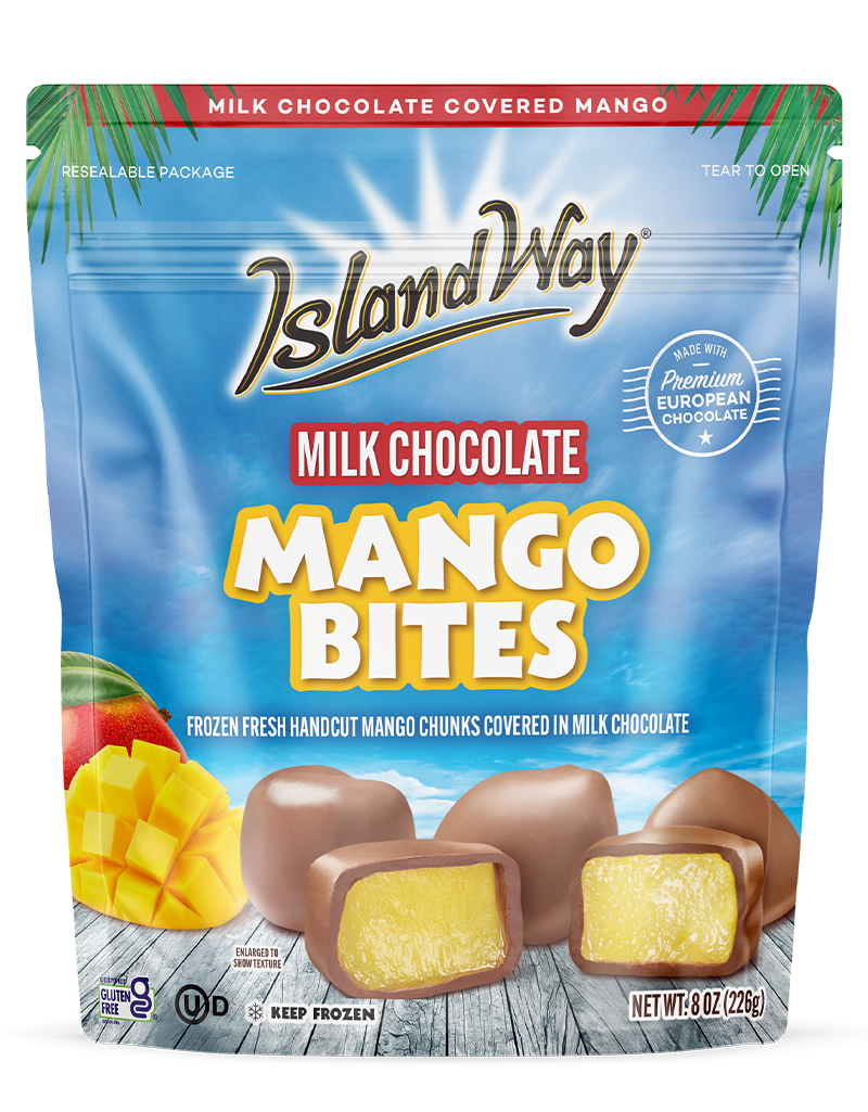 Mango Milk Chocolate Covered Bites