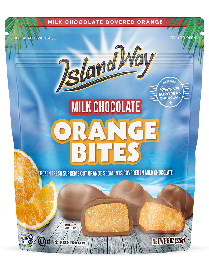 Orange Milk Chocolate Covered