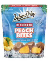 Peach Milk Chocolate Covered