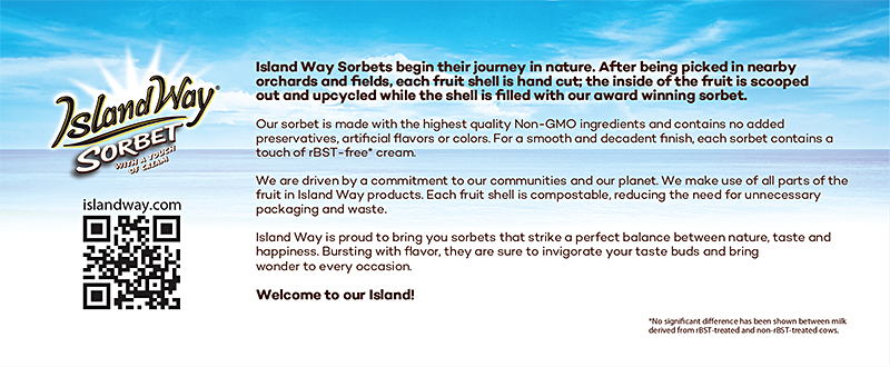 Island Way Sorbet:  Costco Variety 12-Pack