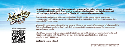Island Way Sorbet:  Costco Variety 12-Pack
