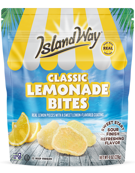 Classic Lemonade Bites - Refreshing Frozen Treat – Island Way Sorbet