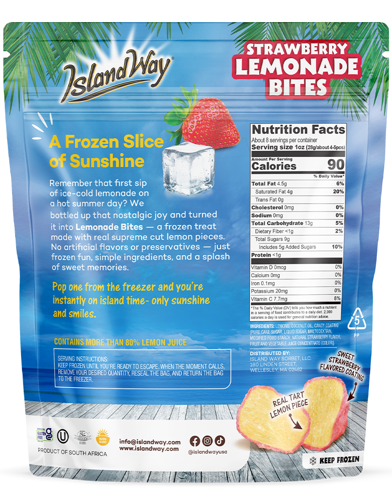 Strawberry Lemonade Bites