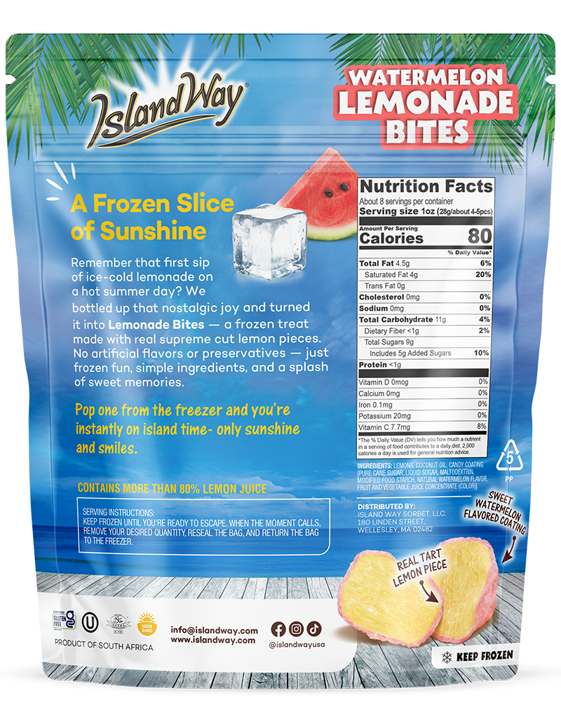 Watermelon Lemonade Bites